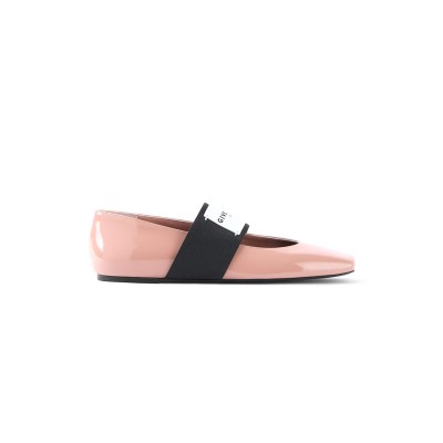 GIVENCHY SLICED SQUARE BALLERINAS IN PATENT LEATHER BE5010E2FF-272